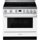 Cocina horno eléctrico SMEG CPF9IPWH. 5 zonas. Blanco. Zona Gigante